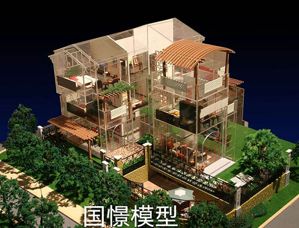 包头建筑模型