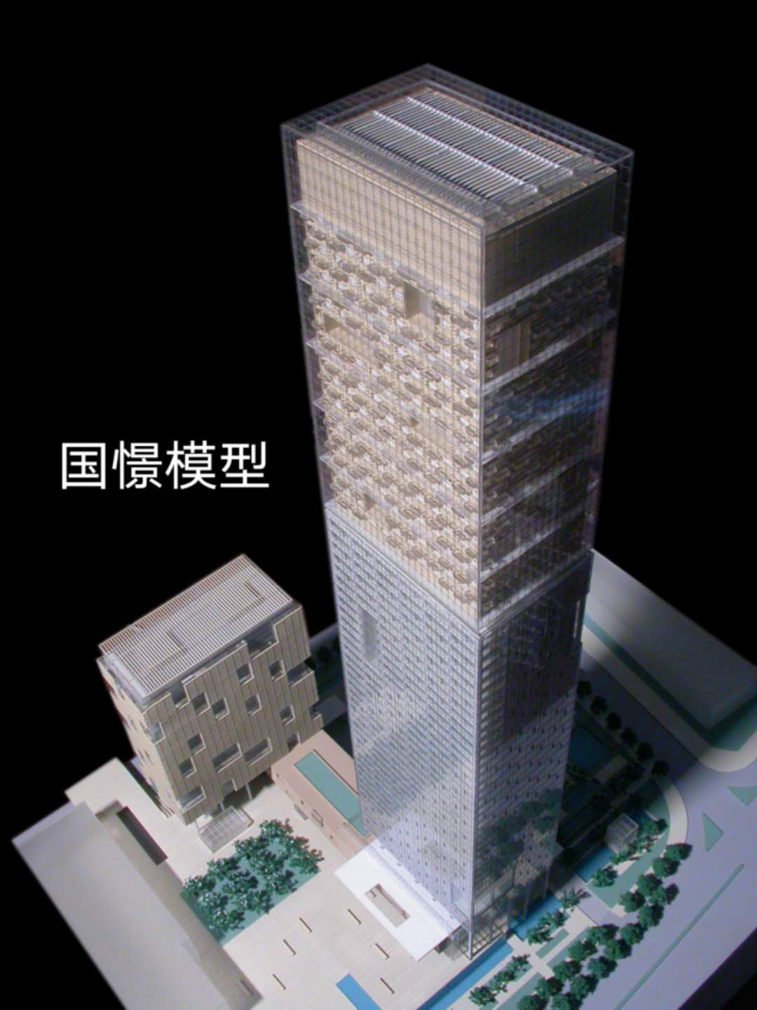 包头建筑模型